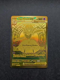 Pokemon Mega Gardevoir ex 187/132 | Gold Mega Hyper Rare Mega Evolution | NM/MT - Image 1