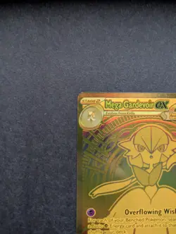Pokemon Mega Gardevoir ex 187/132 | Gold Mega Hyper Rare Mega Evolution | NM/MT - Image 2