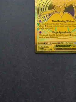 Pokemon Mega Gardevoir ex 187/132 | Gold Mega Hyper Rare Mega Evolution | NM/MT - Image 4