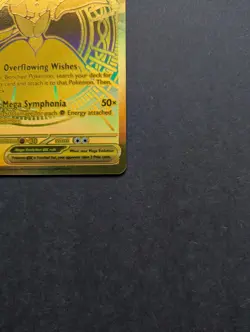 Pokemon Mega Gardevoir ex 187/132 | Gold Mega Hyper Rare Mega Evolution | NM/MT - Image 5