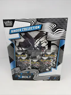 Pokemon TCG Black Bolt Binder Collection Box *NEW SEALED* - Image 1