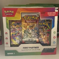 Pokemon TCG First Partner Illustration Collection Series 1 New Sealed - Image 3