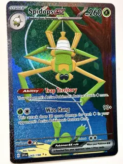 Pokemon Spidops ex Special Illustration Rare SV01: Scarlet & Violet Base 243/198 - Image 1