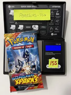 (HEAVY)🔥 22.47g Pokemon TCG Surging Sparks Booster Pack Factory Sealed✅ - Image 1
