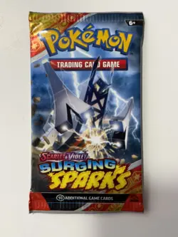 (HEAVY)🔥 22.47g Pokemon TCG Surging Sparks Booster Pack Factory Sealed✅ - Image 2