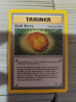 Gold Berry - 93/111 - Trainer - Neo Genesis - Pokemon - Vintage - 2000 - Image 1