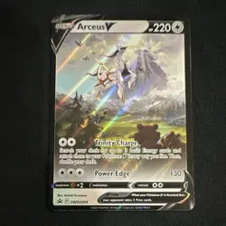 Pokemon Arceus V SWSH204 Sword & Shield Promo Foil Holo 220 HP - Image 1