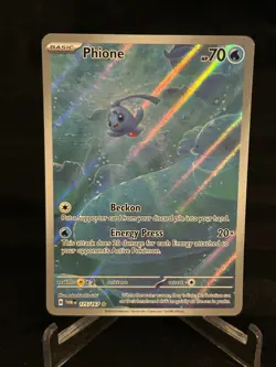 Pokemon TCG Phione Illustration Rare #175/167 SV: Twilight Masquerade - Image 1
