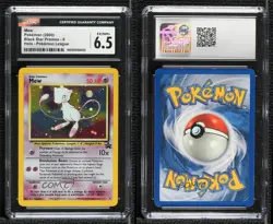 Mew (Pokemon League) Holo WOTC Black Star Promo CGC 6.5 1999 - Image 3