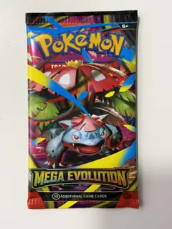(HEAVY)🔥 22.53g Pokemon TCG Mega Evolution Booster Pack Factory Sealed✅ - Image 2