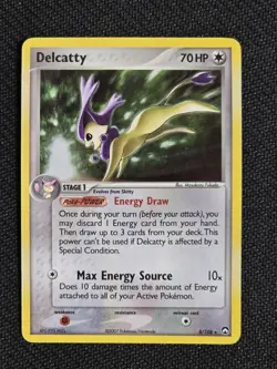 Delcatty - 8/108 - Pokemon Power Keepers Holo LP-MP - Image 2