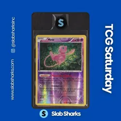 2016 POKEMON XY FATES COLLIDE #29/124 MEW REVERSE HOLO - Image 1