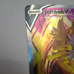 Light Damage Upper Left; Jolteon v SWSH183 Pokemon TCG Sword & Shield Holo - Image 2