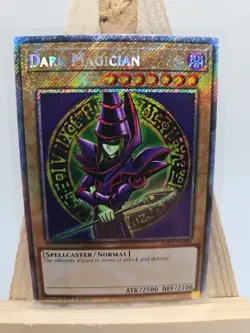 Yu-Gi-Oh! TCG Dark Magician Platinum Secret Rare RA03-EN080 1st Edition - Image 1