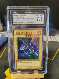 Red-Eyes Black Dragon *CGC 7.5 RP01-EN011 * Ultra Rare * Retro Pack * Yugioh - Image 1