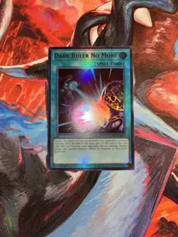 Yugioh! Dark Ruler No More CH02-EN035 Ultra Rare 1st Edition Near Mint - Image 1