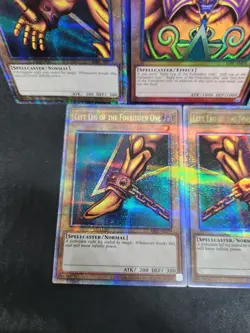 Yugioh MISPRINT Asian English Exodia The Forbidden One ES01-AE076 QCR (Head UL) - Image 2
