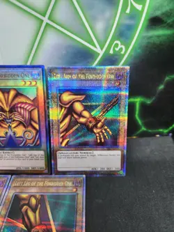 Yugioh MISPRINT Asian English Exodia The Forbidden One ES01-AE076 QCR (Head UL) - Image 4