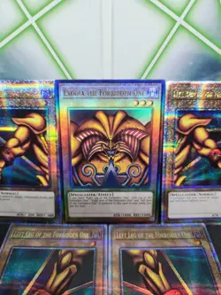 Yugioh MISPRINT Asian English Exodia The Forbidden One ES01-AE076 QCR (Head UL) - Image 5