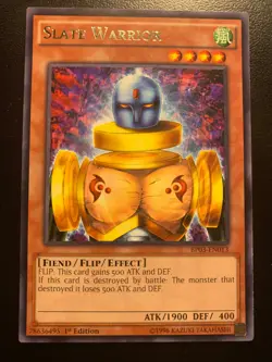 Yu-Gi-Oh! TCG Battle Pack 3 BP03-EN013 Slate Warrior 1st Edition - Image 1