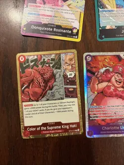 One Piece Card Lot (English) 108 Total Cards - Includes Foils - NM - Image 2