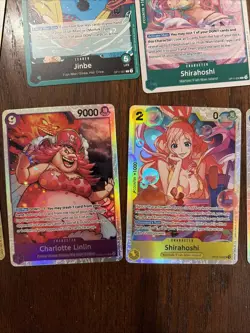 One Piece Card Lot (English) 108 Total Cards - Includes Foils - NM - Image 3