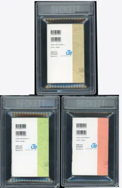 One Piece BGS Graded*3 One Piece Manga #1 & #2 & #3 1st Printing Japanese - Image 2