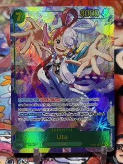 UTA - One Piece EB03-061 - AA Alt Art SEC Secret Rare - Extra Booster Heroines - Image 1