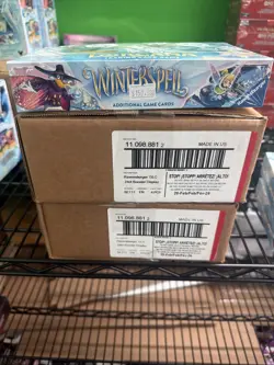 Disney Lorcana: Winterspell Booster CASE 4x Boxes - Image 1