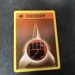 FIGHTING ENERGY - 97/102 - Base Set SHADOWLESS - Pokemon Card D13 - Image 1