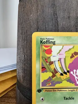 Pokemon TCG Koffing 58/82 Team Rocket 1st Edition English 2000 Card - Image 2