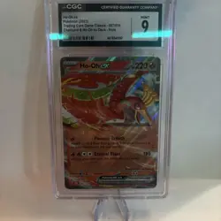 CGC 9 Ho-Oh EX 007/034 Charizard & Ho-Oh EX Deck Full Art Pokemon Card🔥🔥🔥 - Image 1