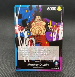 Monkey.D.Luffy OP11-040 Leader - One Piece TCG - English Card Near-Mint - Image 1