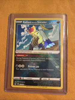 Pokemon TCG Swsh11: Lost Origin Radiant Hisuian Sneasler Holo Card 123/196 - Image 1