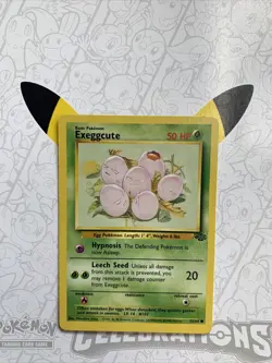 EXEGGCUTE - Jungle Set 52/64 Common Pokemon Card Unlimited D55 - Image 1