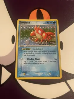 NM (Reverse-Holo) Pokemon CORPHISH Card EX DEOXYS Set 57/107 Common Foil - Image 1