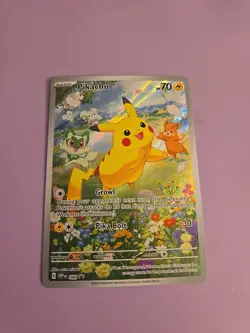 Pikachu 088 Sv: Scarlet & Violet Promo Cards Illustrator Rare Holo - Image 1