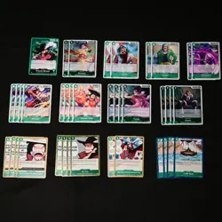 One Piece TCG OP14 Dracule Mihawk Green Deck (39 card.) - Image 1