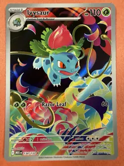 Pokemon Ivysaur & Mega Venusaur EX Set Holo Mega Evolution 2 Card Lot - Image 4