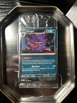 Pokemon Gengar GameStop Promo Holo Card POR 050/088 English TCG 2024 - Image 2