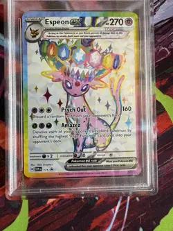 PSA 10 Espeon ex SVP175 Sv: Scarlet & Violet Promo Card Holo - Image 2