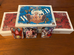 3 Boxes Lot One Piece Anime Collectable Card Trading Seal Box Monkey D Luffy - Image 1