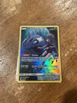 Wishiwashi 240/236 Cosmic Eclipse Secret Rare Holo Card SM - Image 1