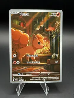 Vulpix Mega Evolution 138/132 Special Illustration Rare Pokemon TCG Card - Image 1