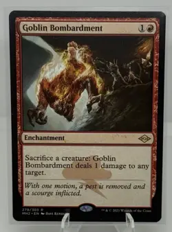 MTG Goblin Bombardment #279 MH2 Modern Horizons 2 Normal R NM Magic Card - Image 1