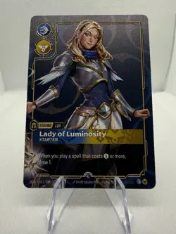 Riftbound LUX - LADY OF LUMINOSITY METAL Card Las Vegas Prize Wall Exclusive - Image 2
