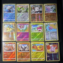Pokemon TCG Reverse Holo Lot 12 Cards 2015-2019 - Unified Minds - Image 1