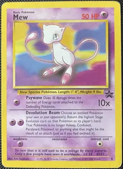 Mew 08/53 Wotc Promo Regular - Pokemon Card - Image 1