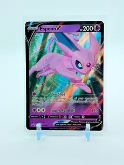 Espeon V SWSH201 NM Holofoil Promo Rare Pokemon Card - Image 1