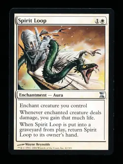 * * 1x Spirit Loop x1 * * Time Spiral MTG VLP Very Lightly Played - Image 1